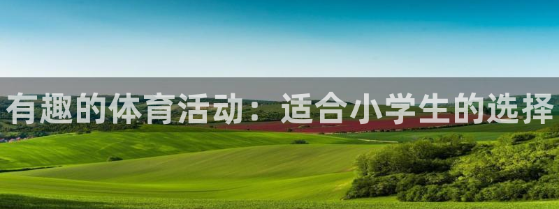 米兰体育官网下载平台注册:有趣的体育活动:适合小学生的选择